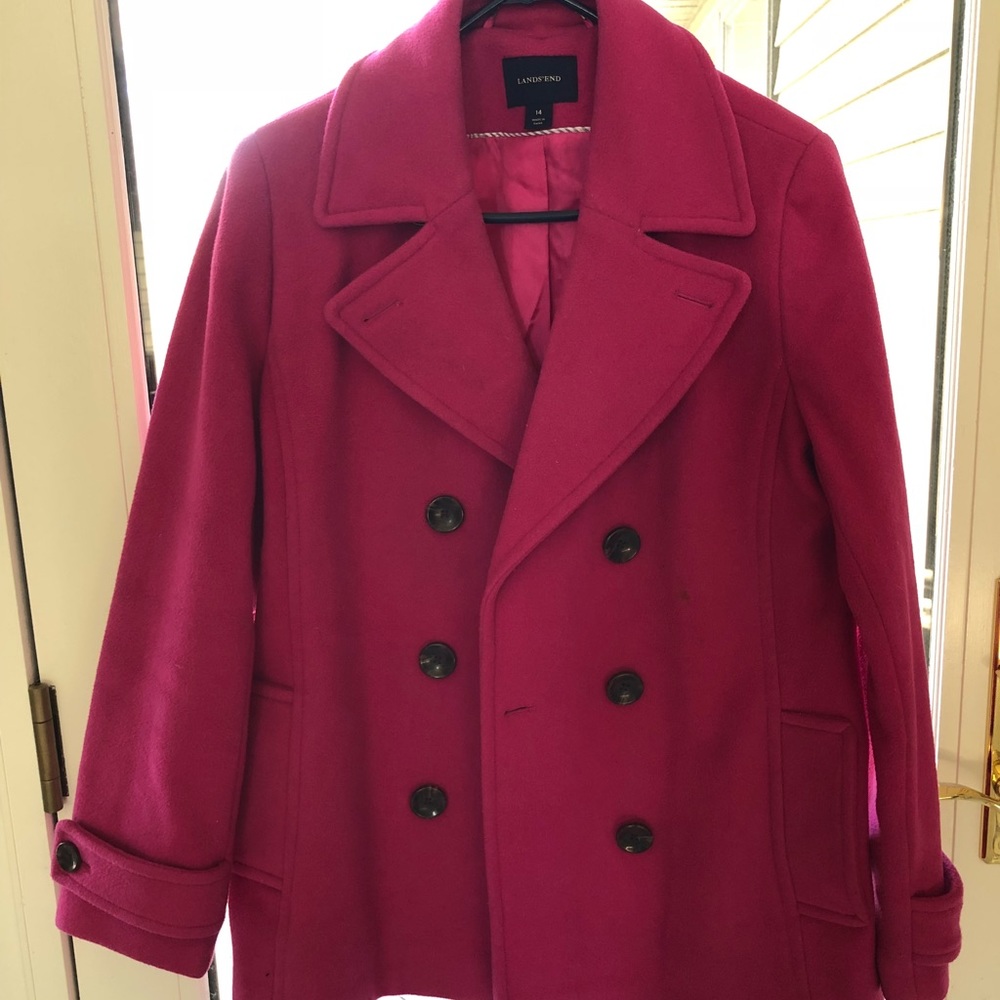 Land’s End Peacoat